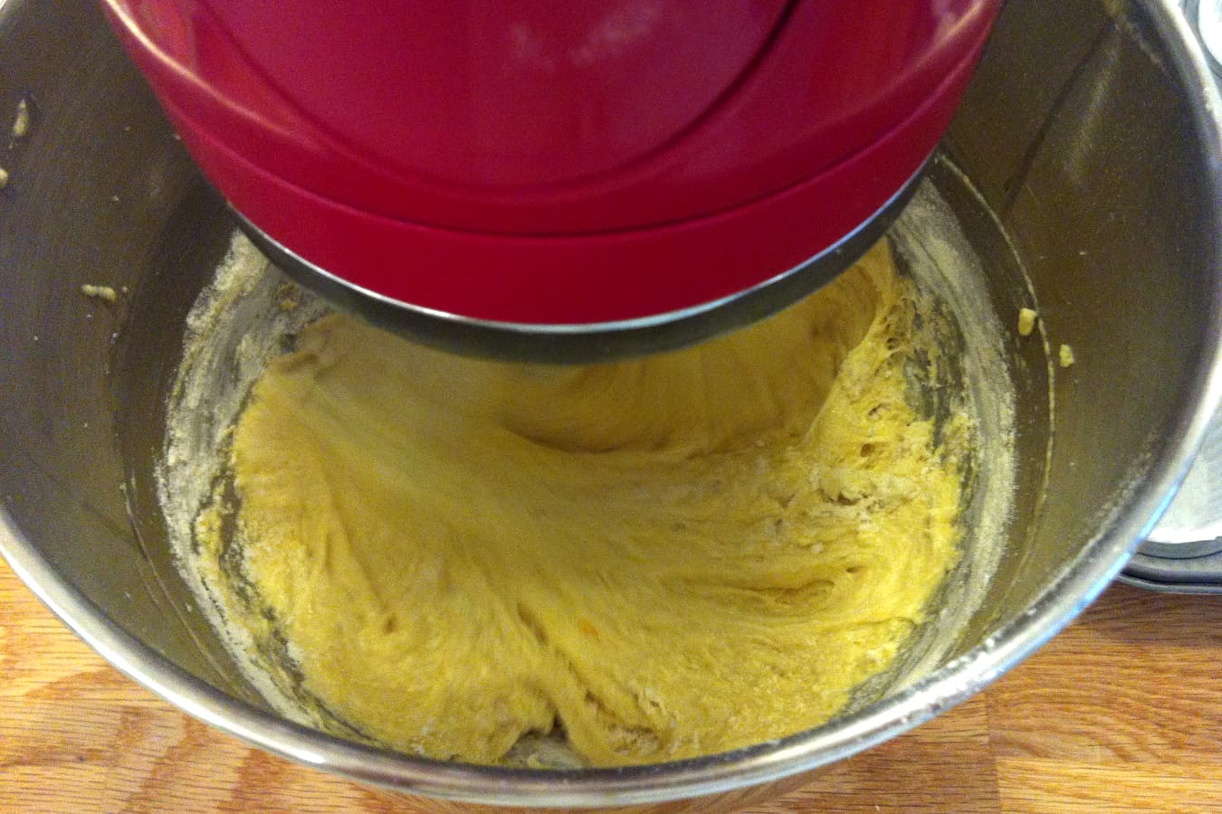 added flour