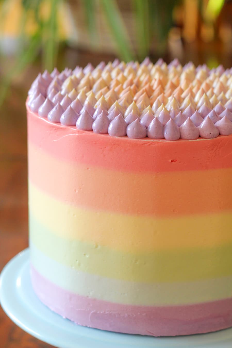 rainbow cake