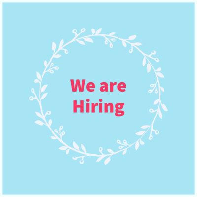We are hiring sign