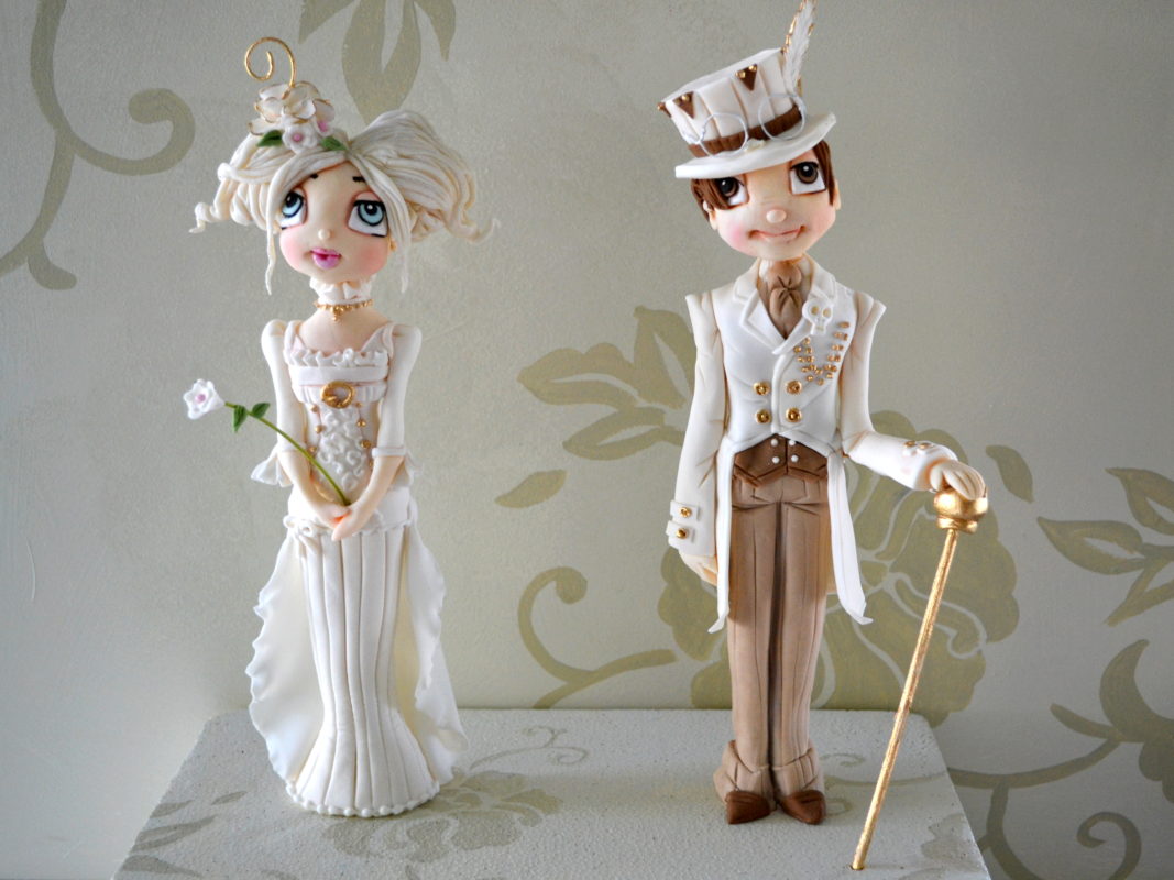 Steampunk Bride and Groom